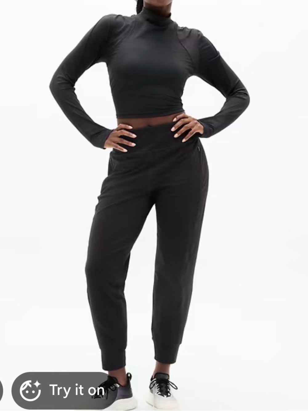 Athleta Rainer Joggers in Black